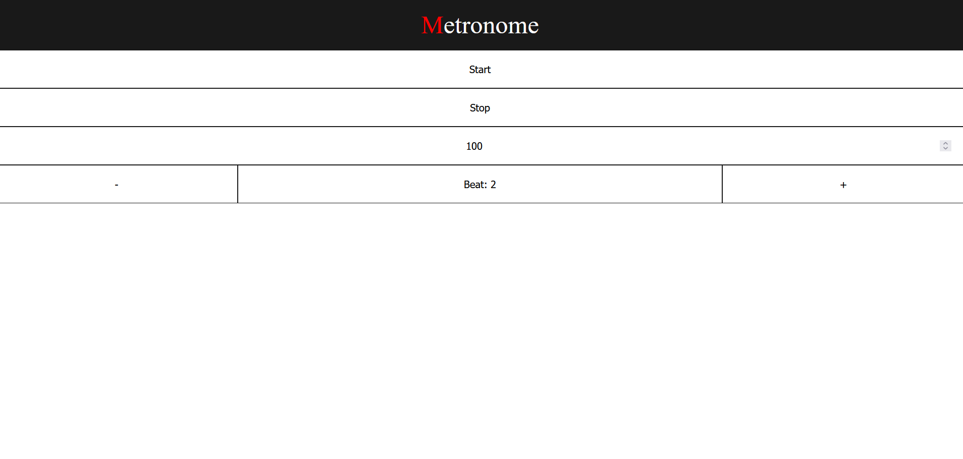 V-Music Metronome