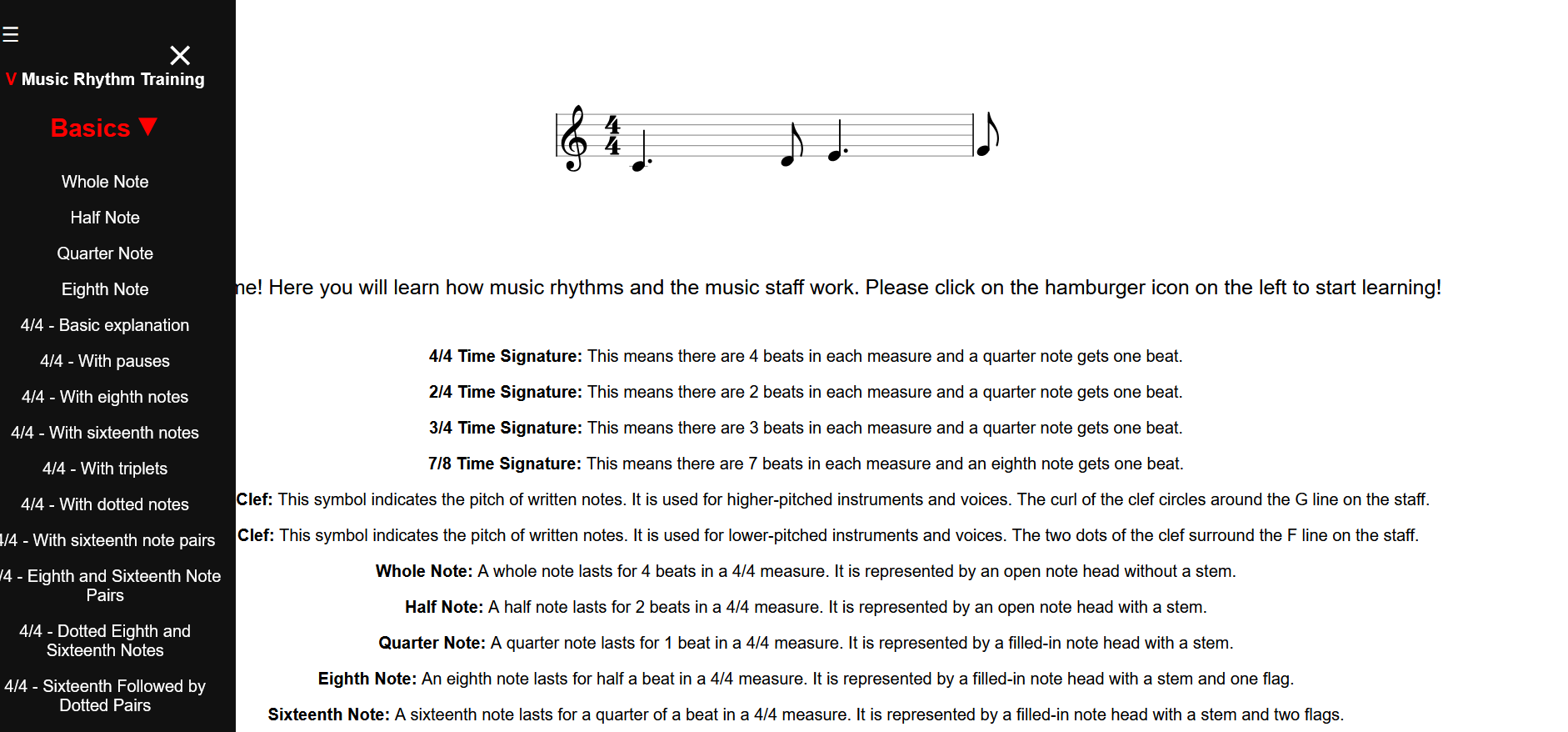 Rhythm Trainer